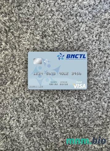 Timor-Leste Banco Nacional de Comércio de Timor-Leste visa obciążyć card wygląd fotograficzny skan PSD + zdjęcie